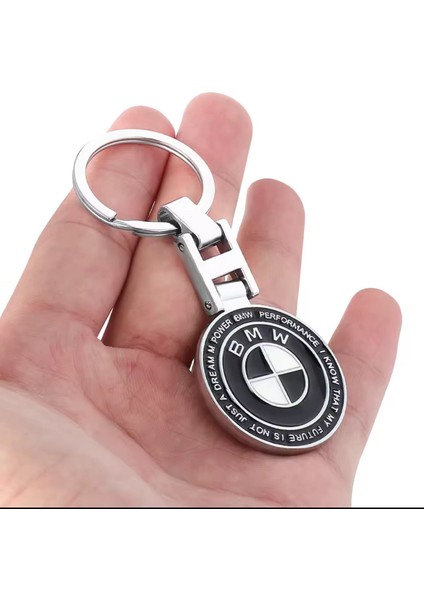 Bmw Yeni Siyah Logolu Anahtarlık Aksesuar F30 X1 X3 X5