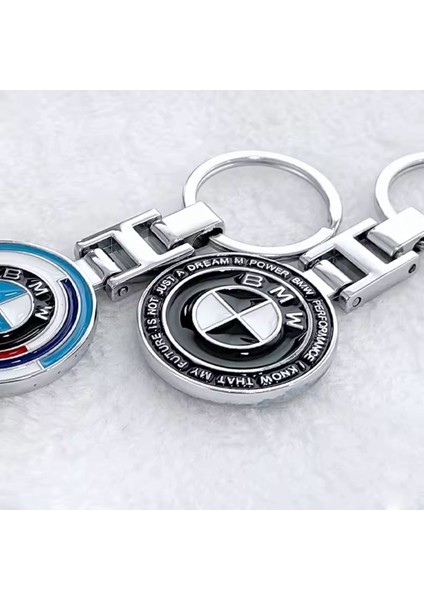 Bmw Yeni Siyah Logolu Anahtarlık Aksesuar F30 X1 X3 X5 modelleri