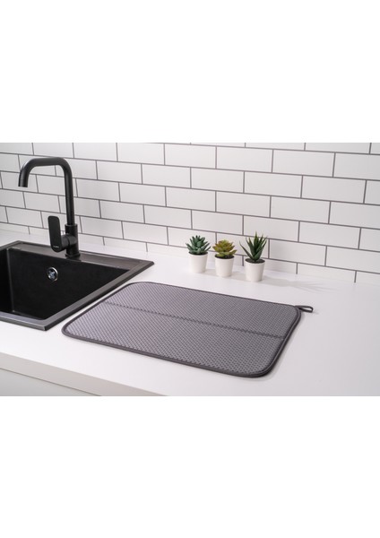 Mikrofiber Bulaşık Kurutma Matı Tezgah Üstü Kurutma Havlusu Kurutma Örtüsü Süper Emici Bulaşıklık fiyatları