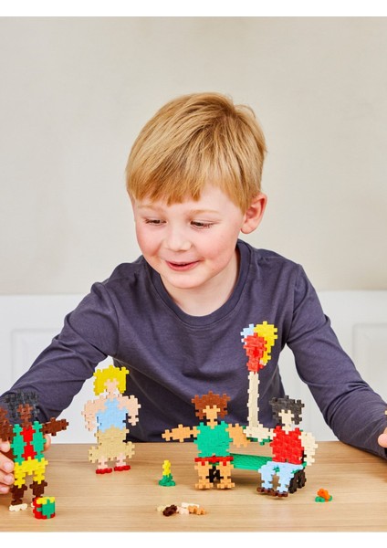 Plus - Plus Minecraft Temalı Learn To Build People Of The World Dünya Insanları LEGO Yapı Oyuncağı modelleri
