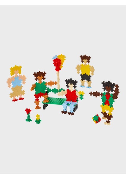 Plus - Plus Minecraft Temalı Learn To Build People Of The World Dünya Insanları LEGO Yapı Oyuncağı fırsatları