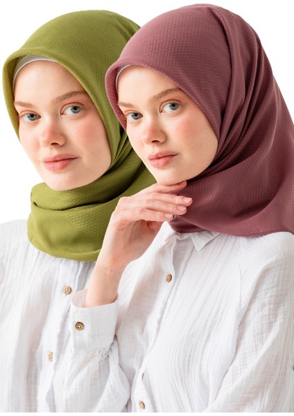 2 Adet Soft Pamuk Jakarlı Eşarp – Doğal Dokulu, Hafif ve Nefes Alan Kumaş- Bambu Kraş Eşarp Yumuşak Dokulu Düz Renk Eşarp, Tesettür Eşarp fiyatları