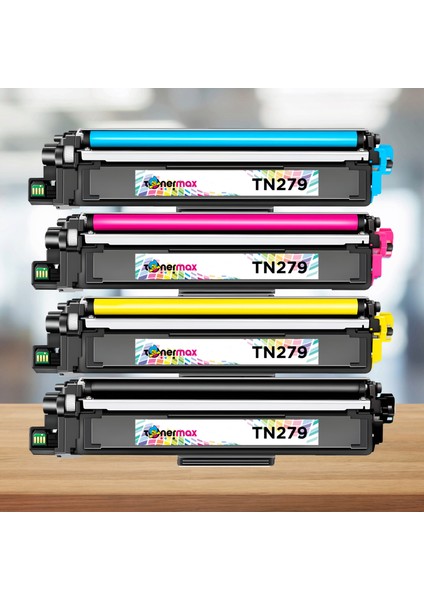 Brother MFC-L3270CDW Muadil Toner Set- Çipli /TN-279XL