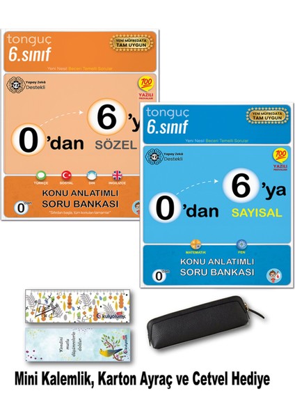 0'dan 6'ya Konu Anlatımlı Soru Bankası Seti fiyatları