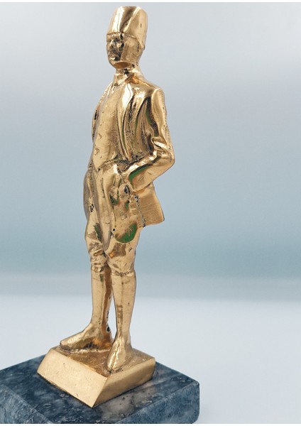 Pirinç Atatürk Heykeli 21CM modelleri