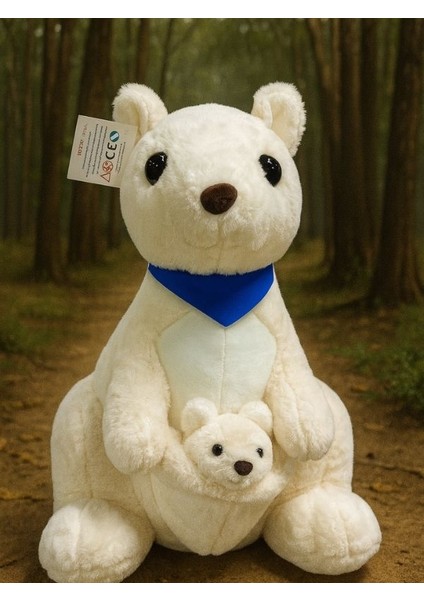 35 cm Peluş Kanguru Anne ve Yavrusu-Sevimli Kanguru-Uyku Arkadaşı fiyatları