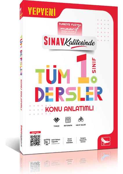 Sınav Kalitesinde 1. Sınıf Tüm Dersler Konu Anlatımlı