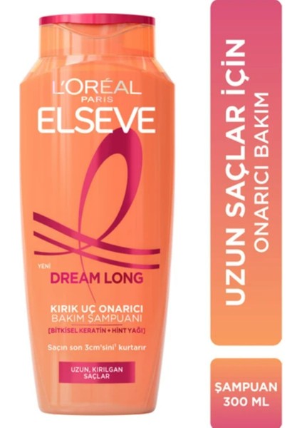 Dream Long Şampuan + Saç Kremi + Elektriklenme Karşıtı Serum + Maske + Şampuan Fırçası modelleri