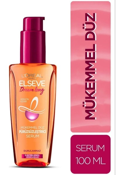 Dream Long Şampuan + Saç Kremi + Elektriklenme Karşıtı Serum + Maske + Şampuan Fırçası