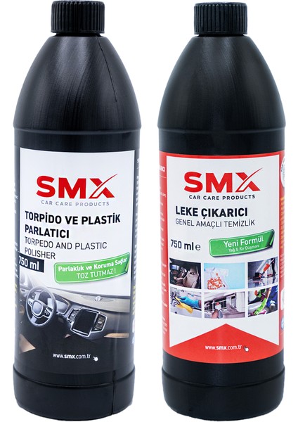 Leke Çıkarıcı /genel Amaçlı Temizlik Ürünü + Torpido ve Plastik Parlatıcı
