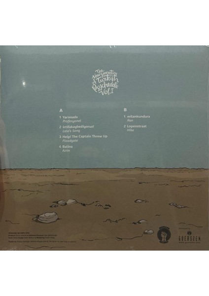 The New Generation Of Turkish Psychedelic Volume I Lp fiyatları