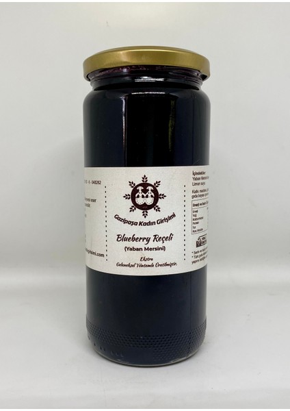 Blueberry Reçeli 600 Gr.