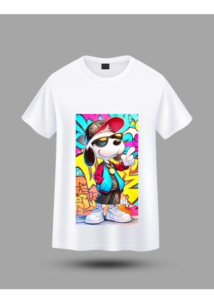 Unisex Baskılı Tshirt