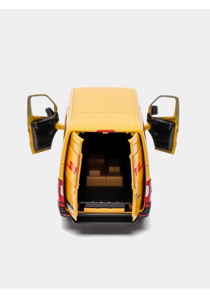 Mercedes Sprinter Metal Çek Bırak Diecast Model Araba modelleri
