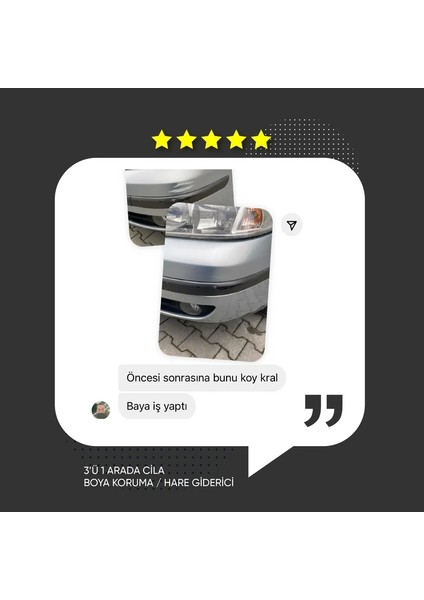 3'ü 1 Arada Cila-Boya Koruma-Hare Giderici 100 ml + Pasta Cila Süngeri modelleri