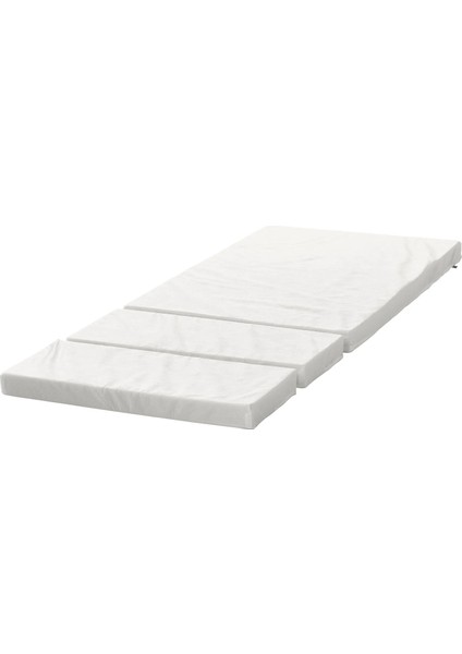 Plutten Çocuk Yatağı 80 x 200 cm Beyaz Uzayabilen Süngerli Nefes Alabilen