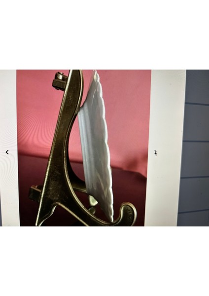 19. Yüzyıl Viyana Tabak 15,5 cm Çapında Kadife Kutusunda