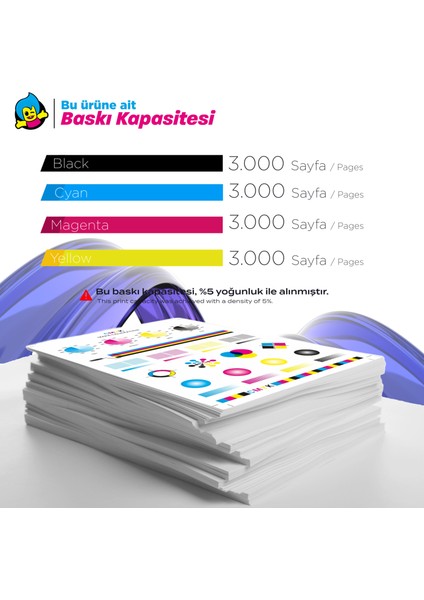 Epson Workforce Pro WF-C5890 Muadil Kartuş Takım fiyatları