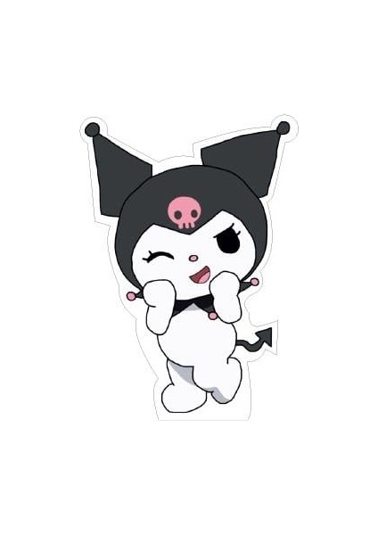 Ayaklı pano Kuromi Ayaklı Pano 35 cm Doğum Günüm Masa Dekoru Oda Aksesuarı fiyatları