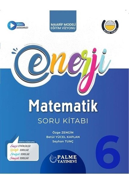 Palme 6.sınıf Enerji Matematik Soru Kitabı *yeni*
