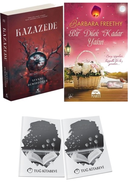 Bir Dilek Kadar Yakın ve Pukka Yayınları Kazazede 3 Şevval Demirdöğer 2li Set + Hediyeli