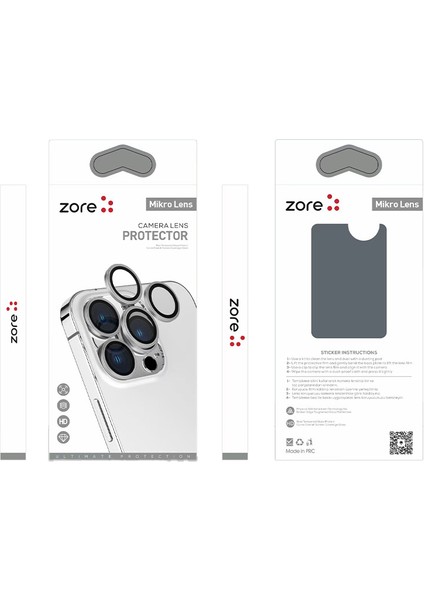Apple iPhone 16 Pro Max Zore Micro Kamera Lens Koruyucu fiyatları
