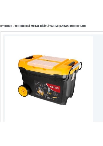 Tekerlekli Metal Kilitli Takım Çantası Sarı fiyatları