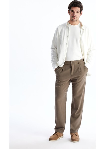 Yeni Sezon Standart Kalip Erkek Pantolon - S59397Z8