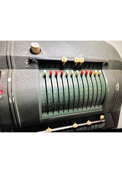 1956 Yılı Alman Hamann Marka Elektrikli Hesap Makinası Koleksiyon