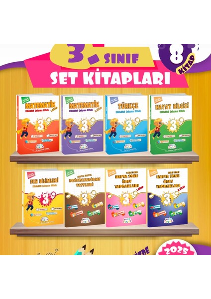 3.sınıf Hakim Çocuk Set Kitap