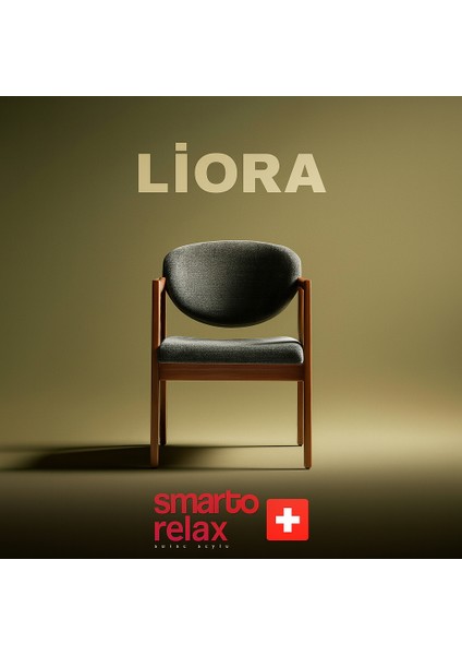Liora 2’li Sandalye Seti — Ahşap Ayaklı,Yeşil fiyatları