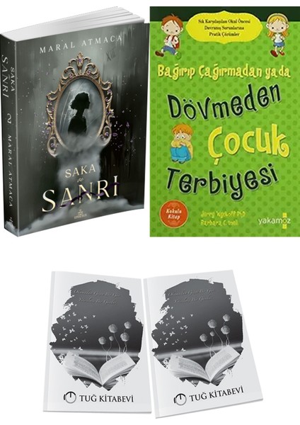 Dövmeden Çocuk Terbiyesi ve Ephesus Yayınları Saka ve Sanrı 2 Maral Atmaca 2li Set + Hediyeli