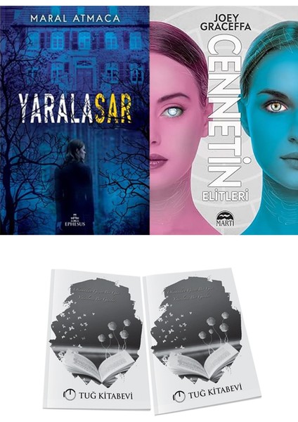 Cennetin Elitleri ve Ephesus Yayınları Yaralasar 1 Maral Atmaca 2li Set + Hediyeli