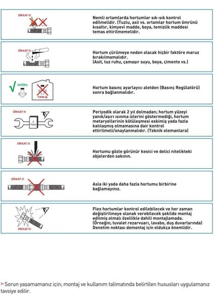 Bağlantı Hortumu 1/2' ' -3/4' 90 cm indirimleri