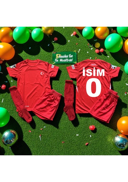 Isme Özel Yazdırmalı Türkiye Milli Takım Çocuk Forma ( Açıklamayı Oku )