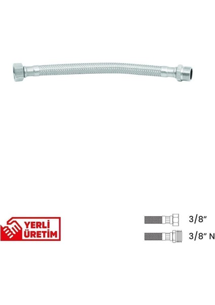Bağlantı ve Batarya Hortumu - 3/8 N İnç 100cm