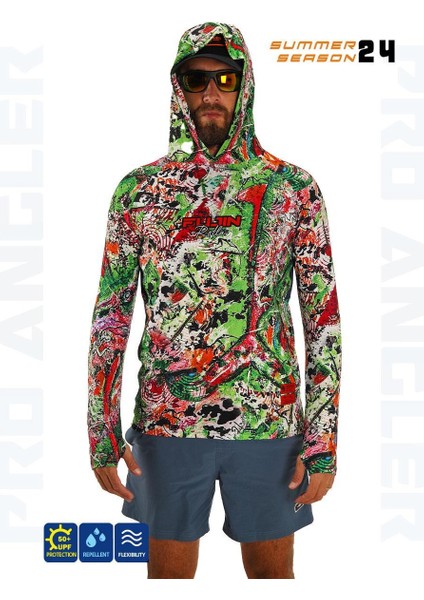 Pro Angler S24 Hooded Makai Green Red fiyatları