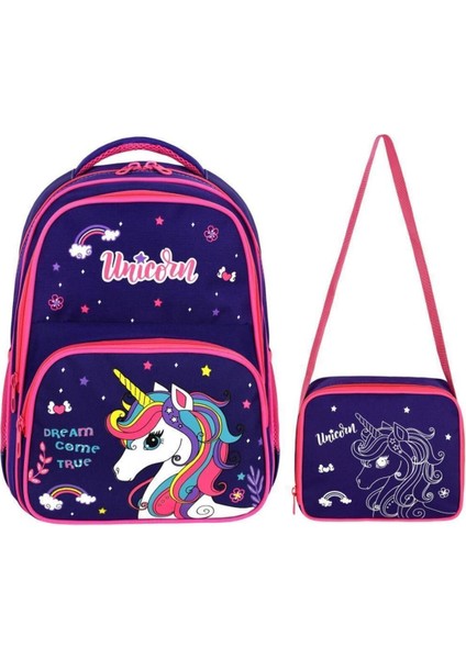 Urban Polo 2 Li Okul Çantası Beslenme Çantası