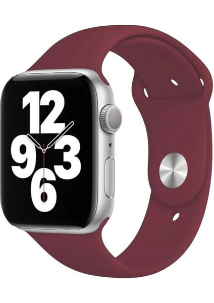 Apple Watch Series Ultra 10/9/8/7/6/5/4/se/3/2/1 49MM-46MM-45MM-44MM-42MM M/l Beden Silikon Kordon