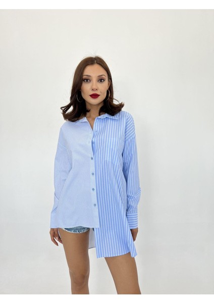 6763 Gömlek-Denver Çizgili