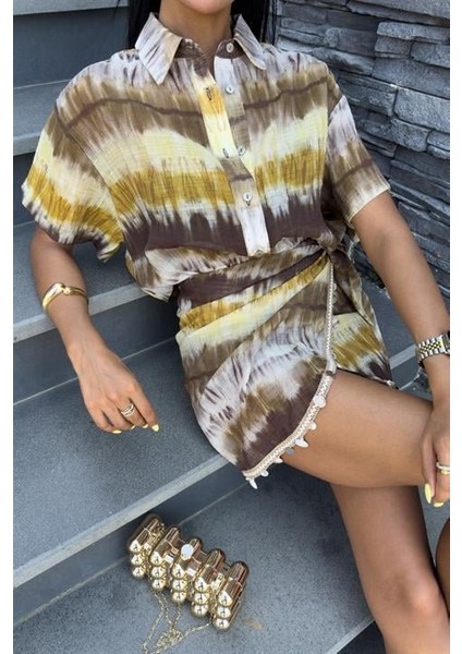 Gömlek ve Eteği Aksesuarlı Takım 10211 fırsatları