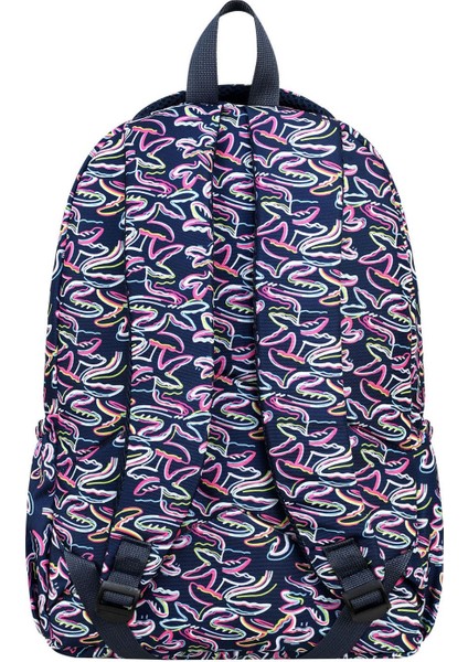 Mega Lüx Desenli Lise ve Ortaokul Sırt Çantası, Desenli Okul Çantası, Maymun Anahtarlık Hediyeli fırsatları