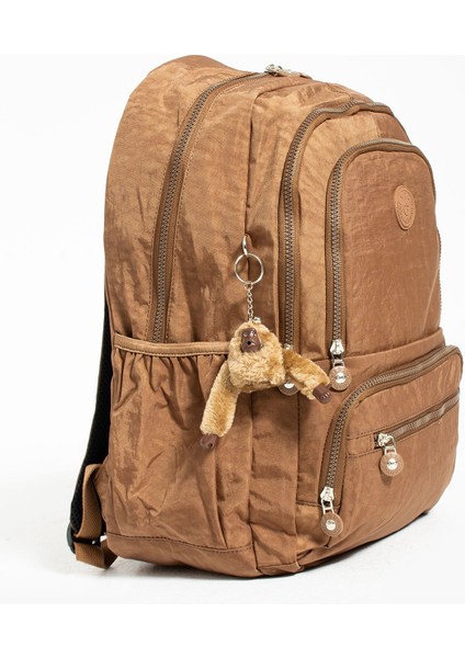 Çok Bölmeli Maymuncuk Anahtarlıklı Mega Okul Çantası fiyatları