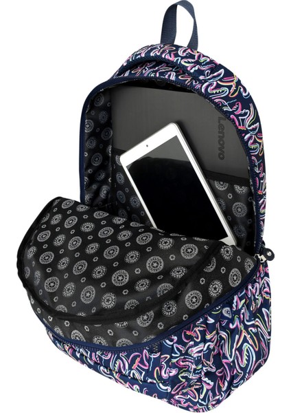 Mega Lüx Desenli Orta Boy Sırt Çantası, Maymun Anahtarlık Hediyeli fırsatları