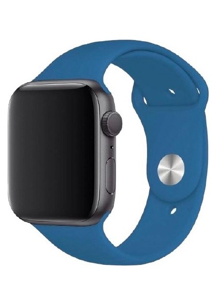 Apple Watch Series Ultra 10/9/8/7/6/5/4/se/3/2/1 49MM-46MM-45MM-44MM-42MM M/l Beden Silikon Kordon