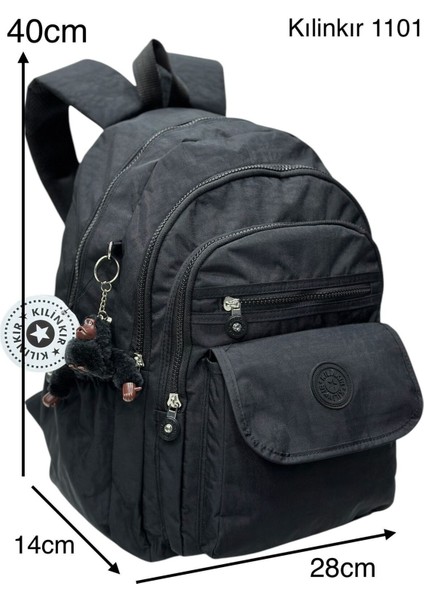 Su Geçirmez Kumaş Unisex Büyük Boy (40*28*14 ) Maymuncuk Çanta