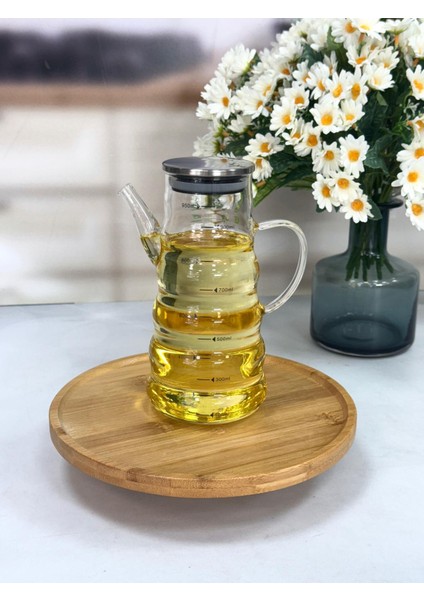 Cam Yağdanlık 950 ml