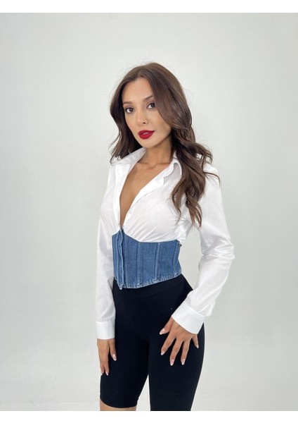 6963 Gömlek-Beyaz fiyatları