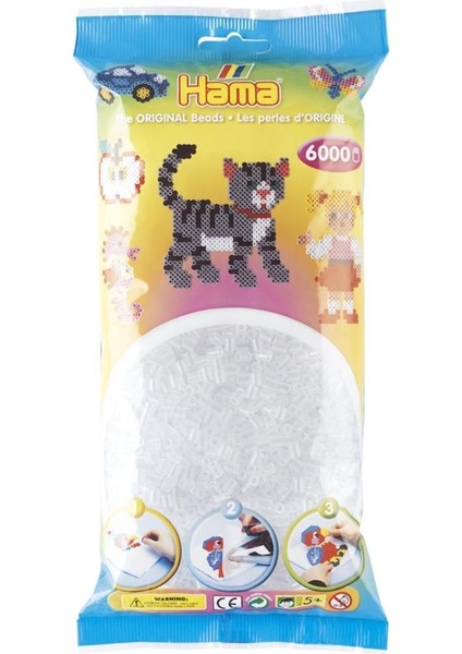 Midi Boncuk 6.000'LIK - Şeffaf