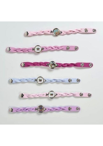 Deri bileklik TOCA-BOCA Temalı 6lı paket